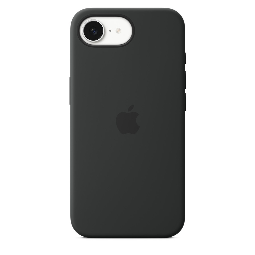 iPhone 16e/17e Silicone Case – Black