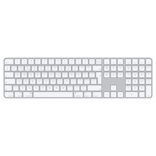 [MK2C3B/A] Magic Keyboard with Touch ID and Numeric Keypad for Mac models with Apple silicon - British English - White Keys