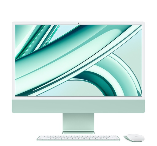 24-inch M3 iMac with 4.5K Retina display: Green