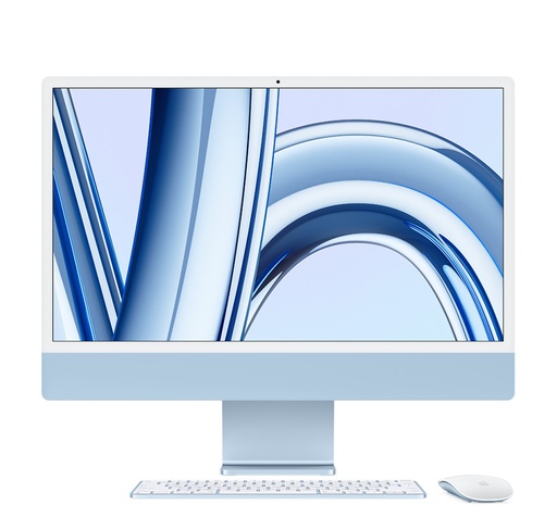 24-inch M3 iMac with 4.5K Retina display: Blue