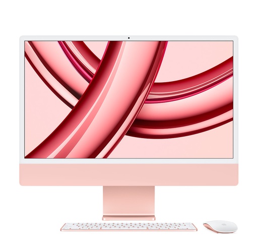 24-inch M3 iMac with 4.5K Retina display: Pink